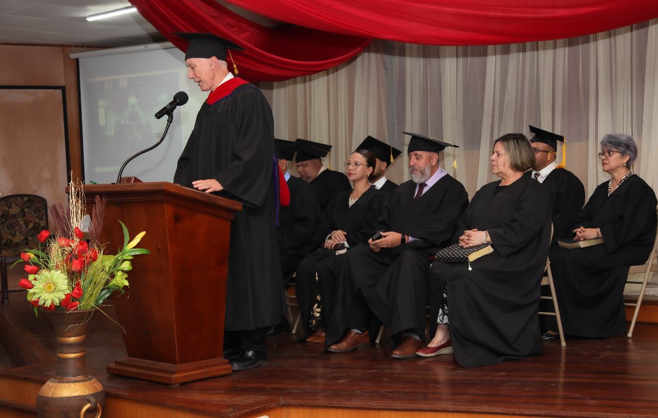 Palabras durante la ceremonia de graduación