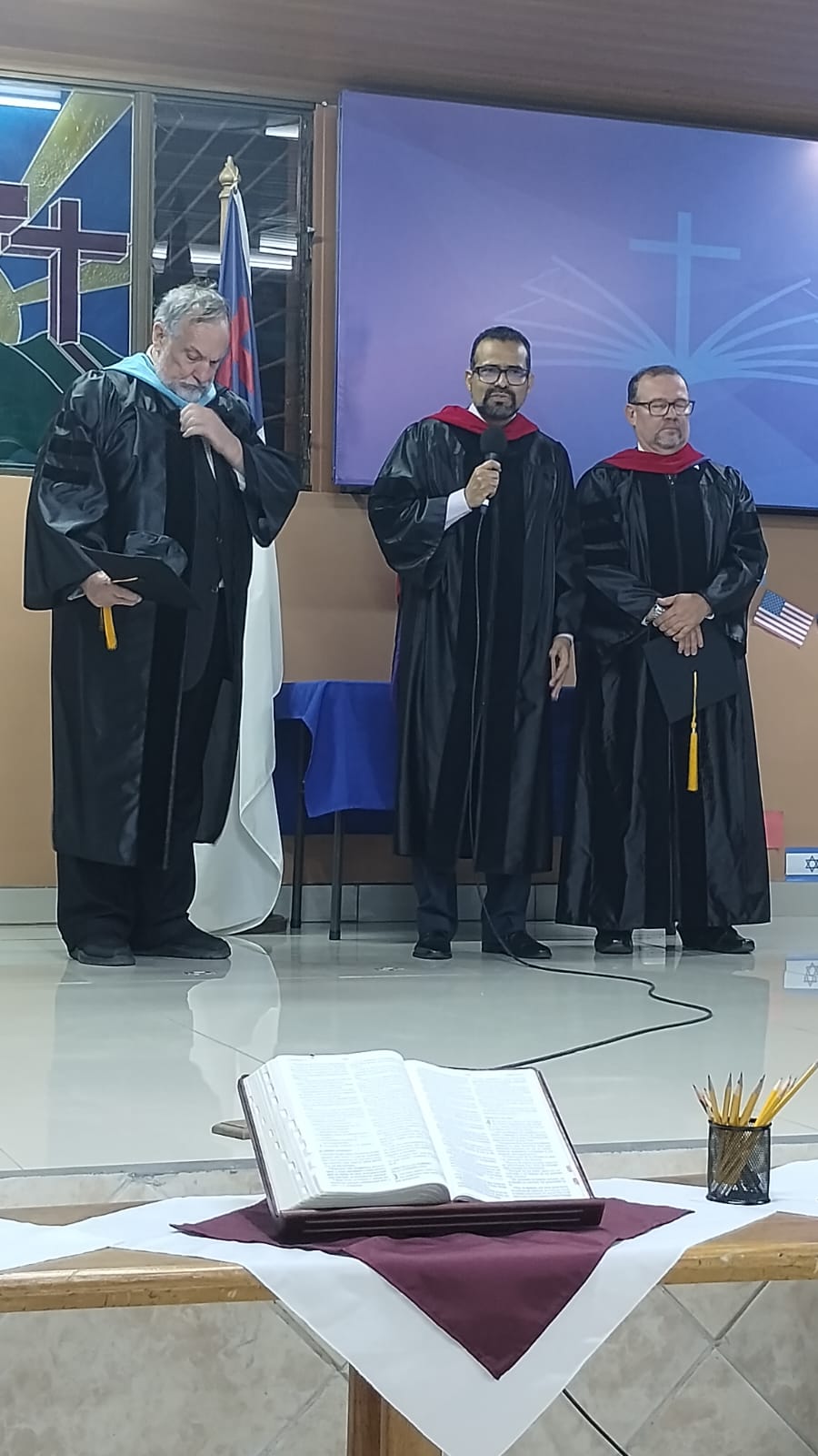 Oración durante la ceremonia
